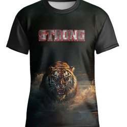 Mens Full Print Polyester T shirt