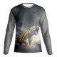 Mens Full Print Polyester T shirt