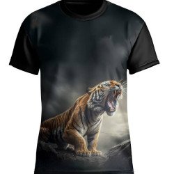 Mens Full Print Polyester T shirt