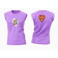 Cotton Custom Print Unisex Sleeveless Tshirt