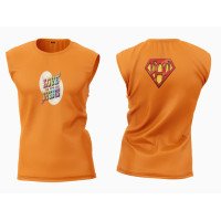 Cotton Custom Print Unisex Sleeveless Tshirt