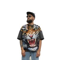 Mens Full Print Polyester T shirt 
