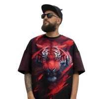 Mens Full Print Polyester T shirt 