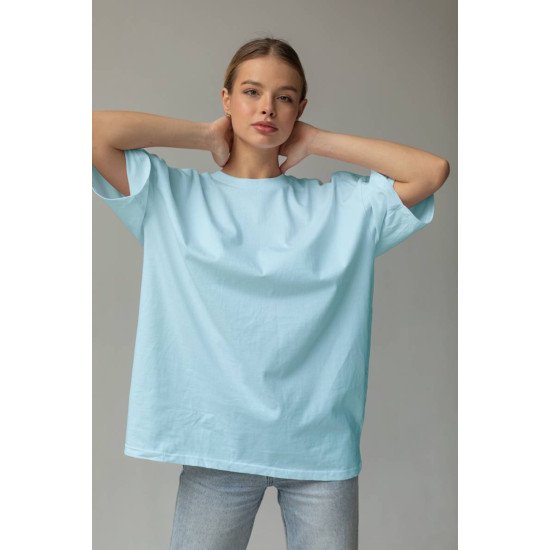 Womens Oversize T-Shirt Regular Round Neck Edition