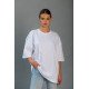 Womens Oversize T-Shirt Regular Round Neck Edition