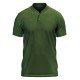 Customize Henley T-shirt  | PC Matty Fabric  |  Button closer | Style No. Cus-Polo-N19