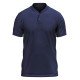 Customize Henley T-shirt  | PC Matty Fabric  |  Button closer | Style No. Cus-Polo-N19