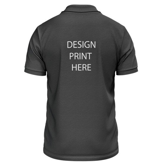 Customize Polo T-shirt  | PC Matty Fabric  |  Botton closer | Style No. Cus-Polo-N16