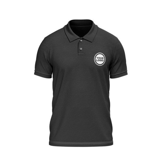 Customize Polo T-shirt  | PC Matty Fabric  |  Botton closer | Style No. Cus-Polo-N16
