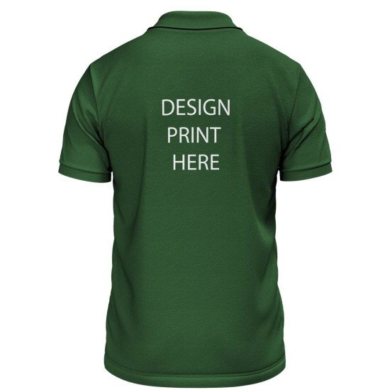 Customize Polo T-shirt  | PC Matty Fabric  |  Botton closer | Style No. Cus-Polo-N16