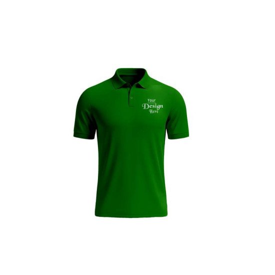 Customize Polo T-shirt  | PC Matty Fabric  |  Botton closer | Style No. Cus-Polo-N16