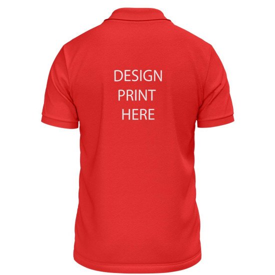Customize Polo T-shirt  | PC Matty Fabric  |  Botton closer | Style No. Cus-Polo-N16