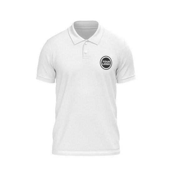 Customize Polo T-shirt  | PC Matty Fabric  |  Botton closer | Style No. Cus-Polo-N16