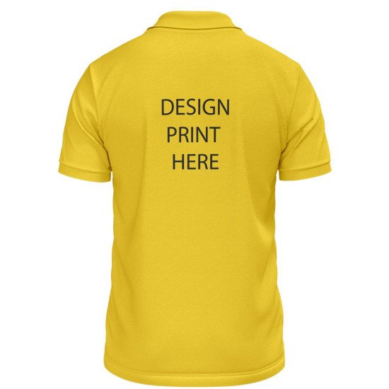 Customize Polo T-shirt  | PC Matty Fabric  |  Botton closer | Style No. Cus-Polo-N16