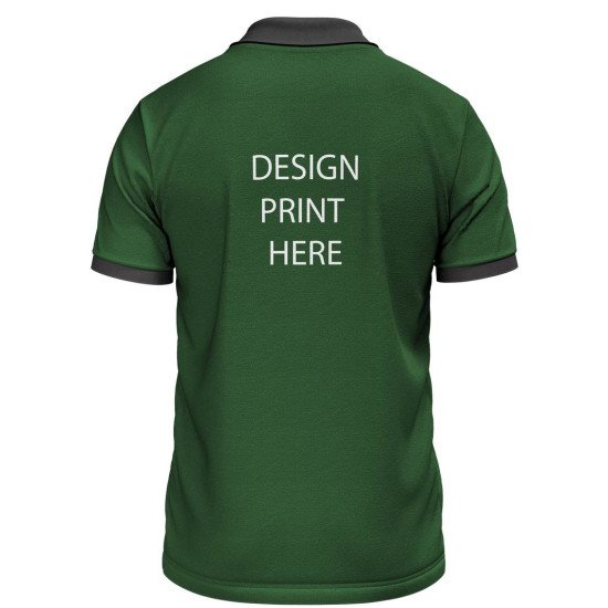 Customize Polo T-shirt  | PC Matty Fabric  |  Button closer | Style No. Cus-Polo-N17