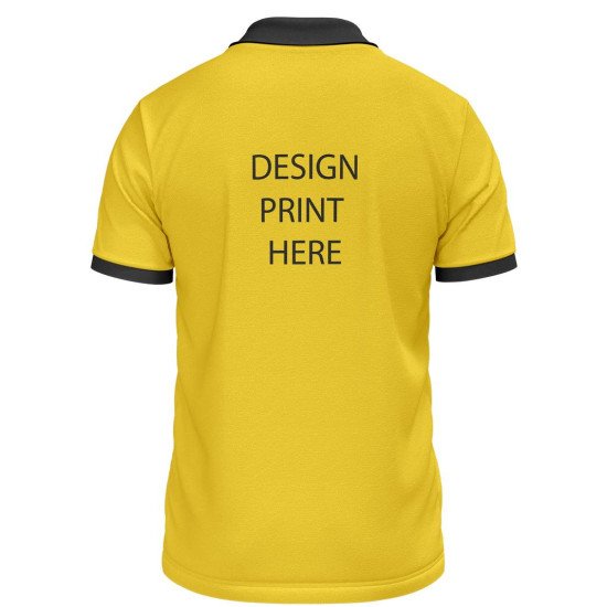 Customize Polo T-shirt  | PC Matty Fabric  |  Button closer | Style No. Cus-Polo-N17