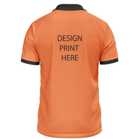 Customize Polo T-shirt  | PC Matty Fabric  |  Button closer | Style No. Cus-Polo-N17