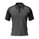 Customize Raglan T-shirt  | Matty Fabric  |  Button closer | Style No. Cus-Polo-Raglan-N21