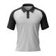 Customize Raglan T-shirt  | Matty Fabric  |  Button closer | Style No. Cus-Polo-Raglan-N21
