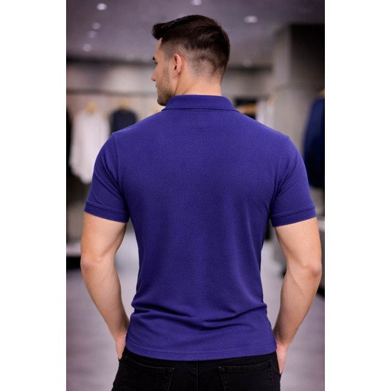 Customize Polo T-shirt  | PC Matty Fabric  |  Zipper closer | Style No. Cus-Polo-N18