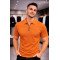 Customize Polo T-shirt  | PC Matty Fabric  |  Zipper closer | Style No. Cus-Polo-N18