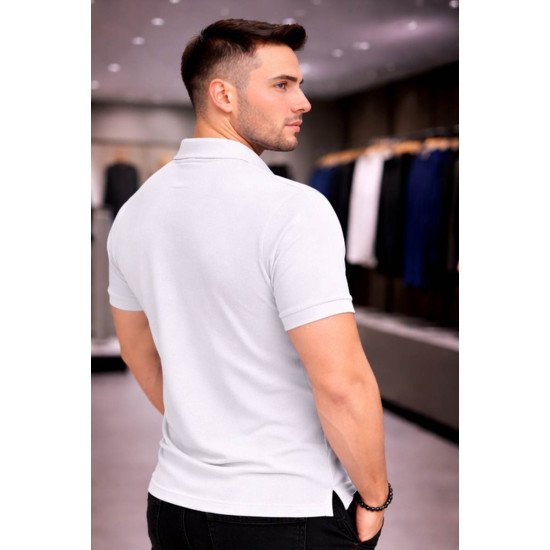 Customize Polo T-shirt  | PC Matty Fabric  |  Zipper closer | Style No. Cus-Polo-N18