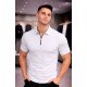 Customize Polo T-shirt  | PC Matty Fabric  |  Zipper closer | Style No. Cus-Polo-N18