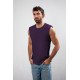 Cotton Custom Print Unisex Sleeveless Tshirt